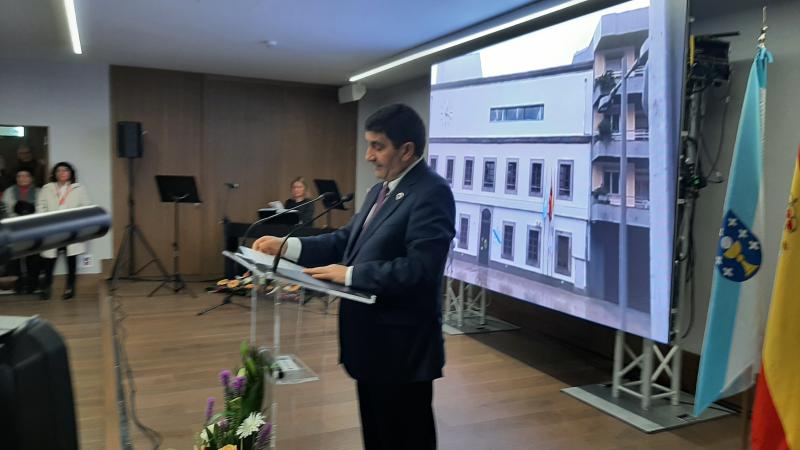 Pedro Branco enxalza a nova Casa do concello de Silleda como “exemplo de modernidade e sustentabilidade para construír o futuro desta localidade”
 
