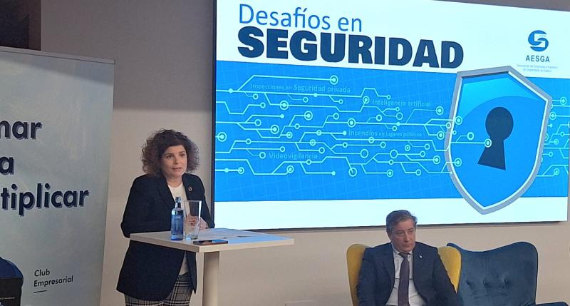 María Rivas sinala que a seguridade da que goza Galicia é froito do bo entendemento e colaboración entre o público e o privado 