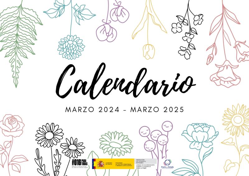 La Delegación del Gobierno elabora un calendario dedicado a mujeres españolas relevantes por el 8M
