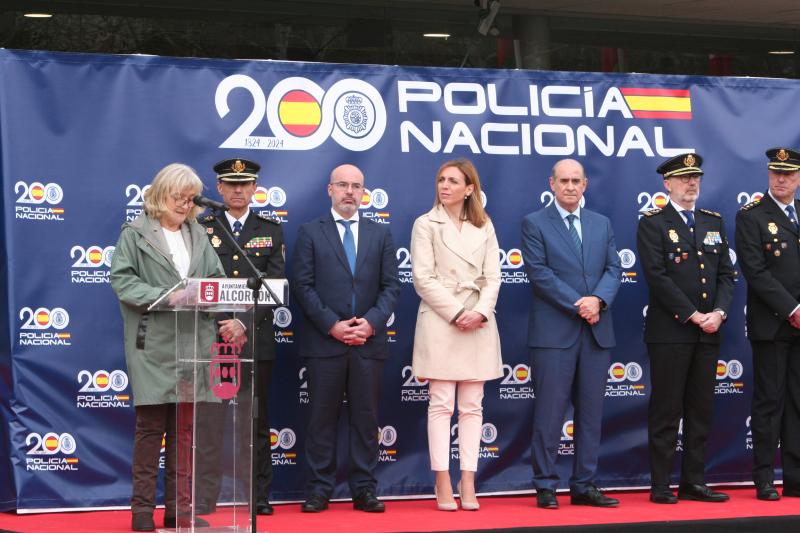 El delegado del Gobierno asiste en Alcorcón a la inauguración de la Glorieta Policía Nacional y del Centro Unificado de Seguridad “Alfredo Pérez Rubalcaba”