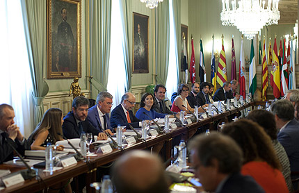 Foto del comité de seguimiento de la Conferencia de Presidentes